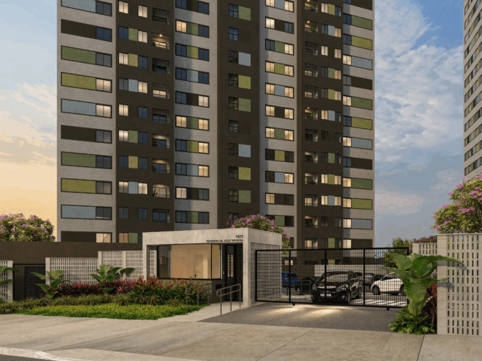 Residencial Golf Riviera fachada