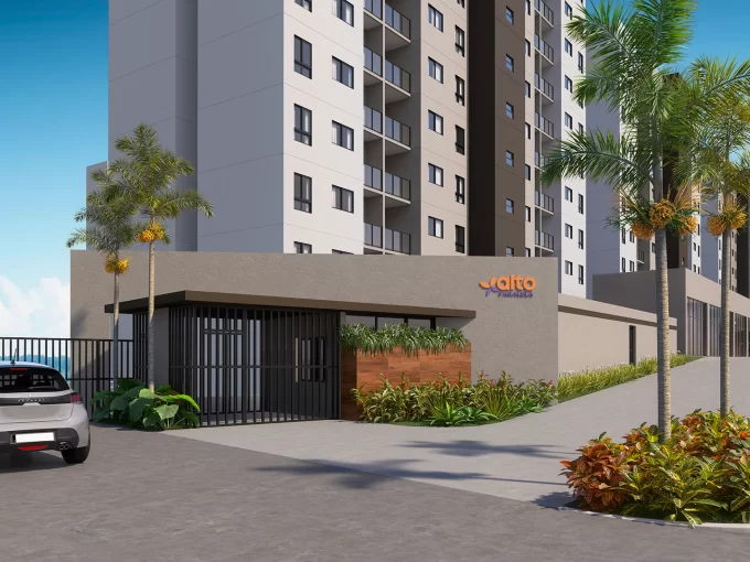 Fachada do empreendimento Alto da Paralela da Stanza em Salvador