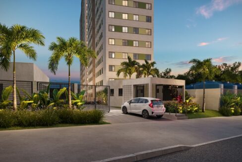 Fachada do Bela Vista Residencial em Salvador